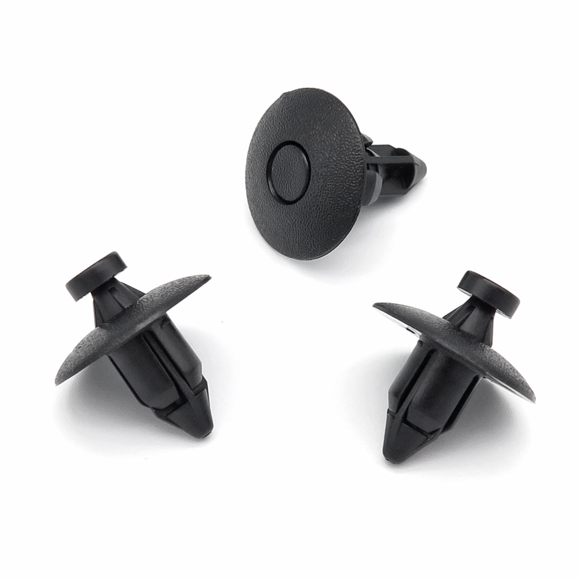 Push Fit Plastic Rivet, Black