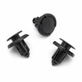 Push Fit Plastic Rivet, Black, 8mm Hole