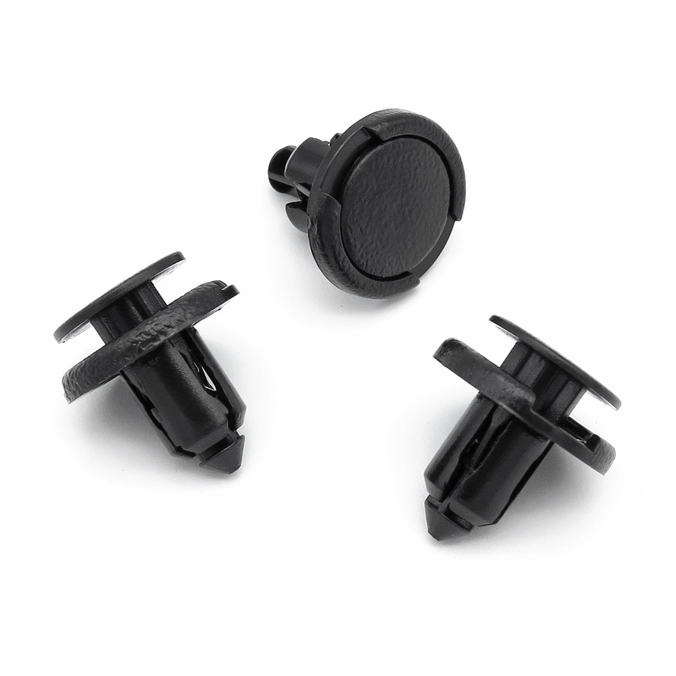 Push Fit Plastic Rivet, Black, 8mm Hole