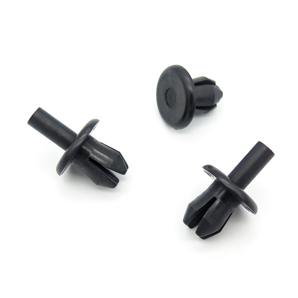 8mm Push Pin Rivet, Black