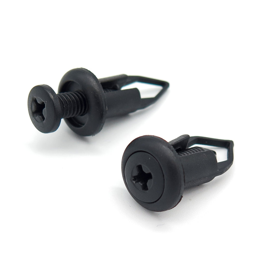 Screw Fit Clip, 9.5mm Hole, Black - image 3