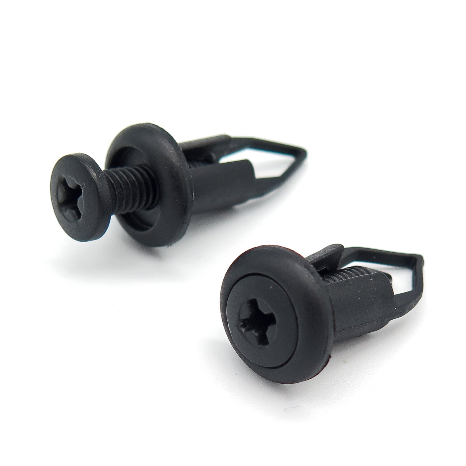 Screw Fit Clip, 9.5mm Hole, Black - image 3