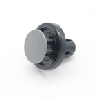 Push Fit Plastic Rivet, Black, Grey Centre Pin - image 3