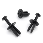 8mm Screw Fit Rivet, Black