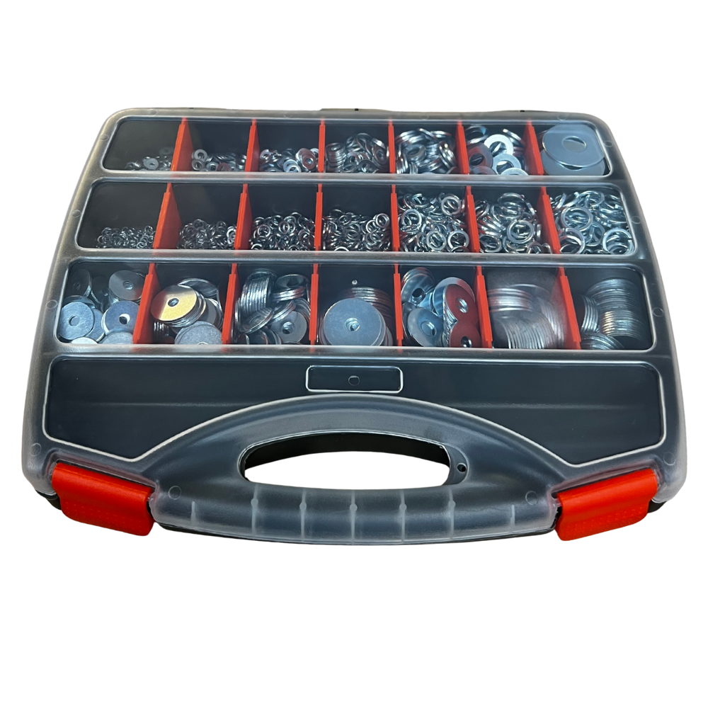 Master Assortment - Washers - 2880pc [Free Thread Checker]