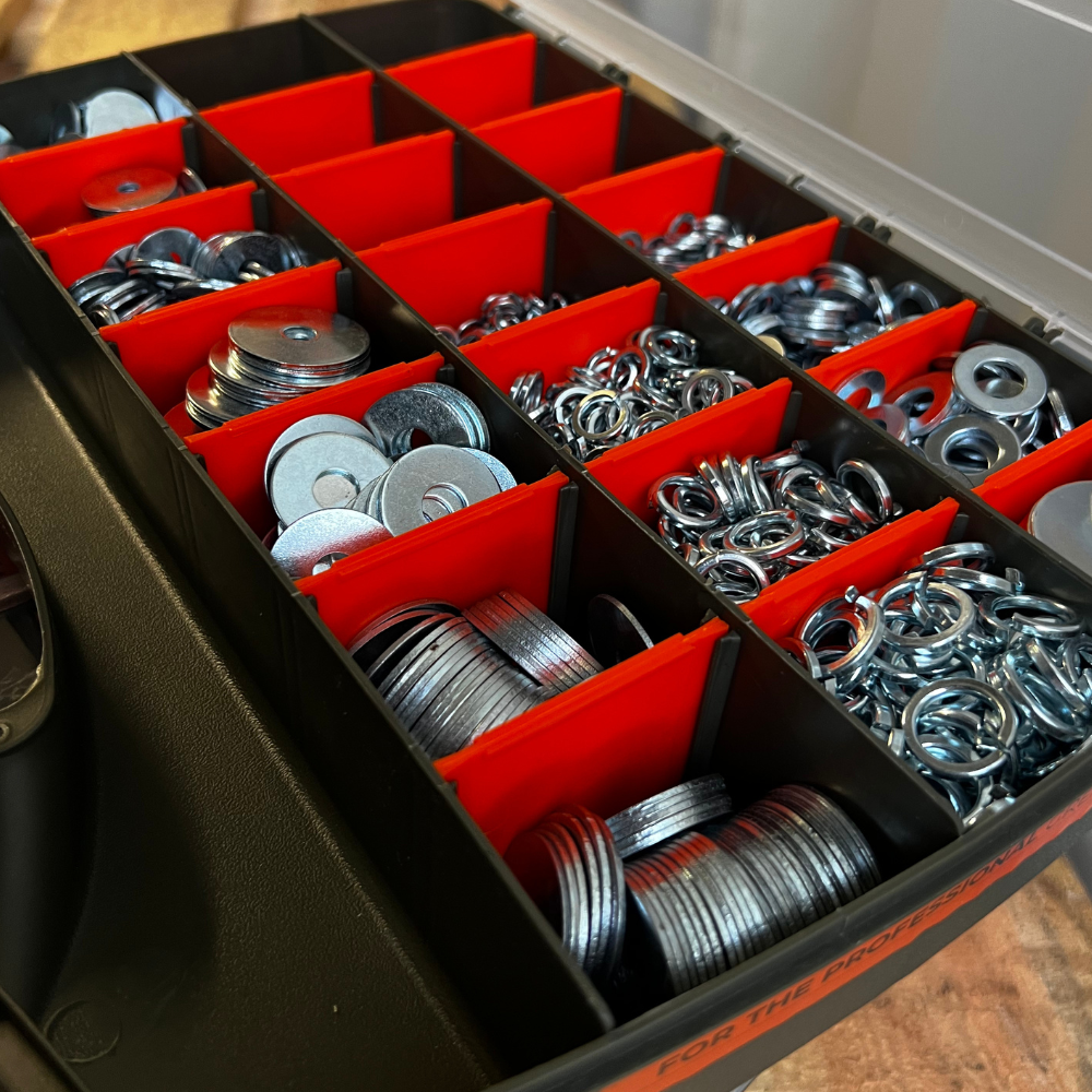 Master Assortment - Washers - 2880pc [Free Thread Checker]