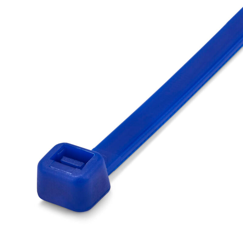 370 x 7.6mm Blue Cable Ties - Pack of 100