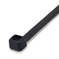 530 x 7.6mm Black Cable Ties - Pack of 100
