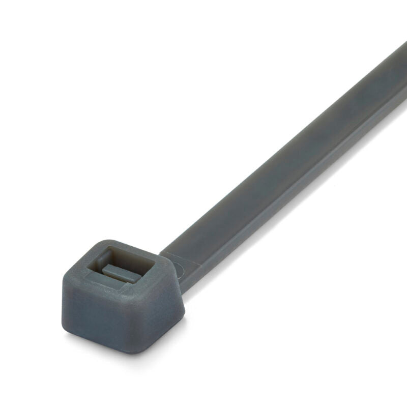 300 x 4.8mm Silver Cable Ties - Pack of 100