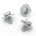 Metal Hex Head Bolt, M6x12, With Captive Washer