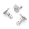 Metal Twist Lock Bolt, Silver