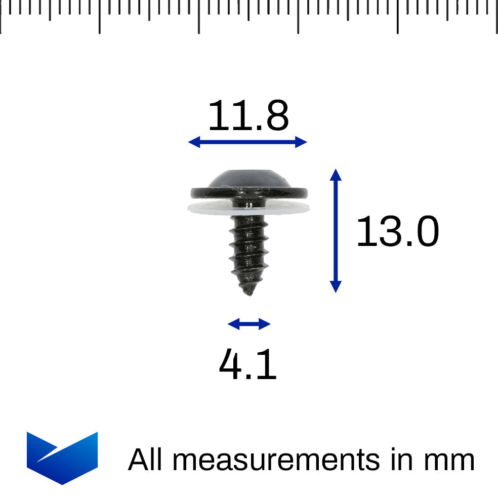 Body Screw with Plastic Sealing Washer - image 2