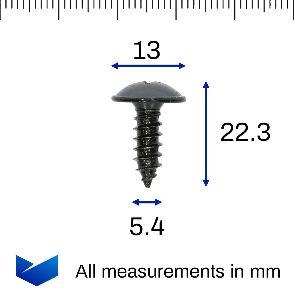 Screw, Metal, 5.4mm x 19.5mm - image 2