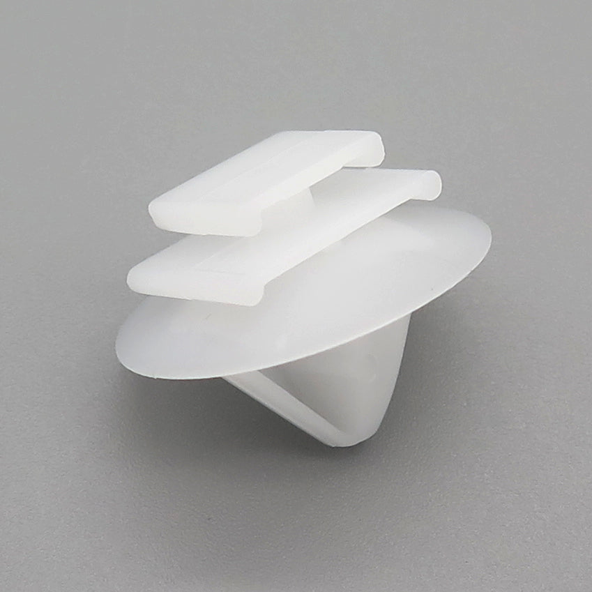 Exterior Door & Panel Trim Moulding Clip, White - image 3