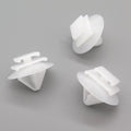 Exterior Door & Panel Trim Moulding Clip, White