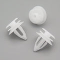 Interior Trim Panel Clip, 8mm, White