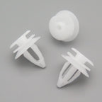 Interior Trim Panel Clip, 8mm, White