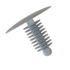 Fir Tree Trim Clip, 6-7mm Hole, 24mm Head, Grey