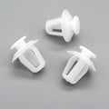 Exterior Door Moulding Clip, White