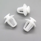 Exterior Door Moulding Clip, White