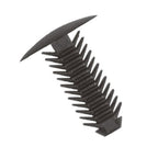Fir Tree Trim Clip, 7-8mm Hole, 18mm Head, Grey - image 2