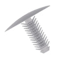 Fir Tree Trim Clip, 7-8mm Hole, 28mm Head, Grey