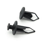 Screw Fit Plastic Rivet, 9mm Hole, 20mm Collar, Black - image 3