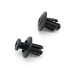 Screw Fit Plastic Rivet, 8mm Hole, 18mm Collar, Black - image 3