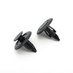 Push Fit Plastic Rivet, 6mm Hole, 18mm Collar, Black - image 3