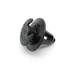 Interior Trim Clip, Black, With Crescent Head - image 3