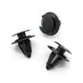 Interior Trim Clip, Black, With Crescent Head