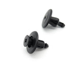 Push Fit Plastic Rivet, 6.5mm Hole, 18mm Collar, Black - image 3
