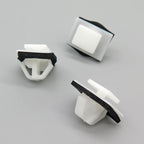 Exterior Side Moulding & Trim Clip, White with Foam Seal