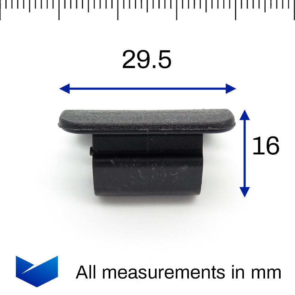 Bonnet & Boot Insulation Clip, Black - image 2