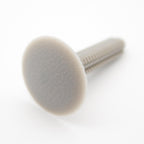 Fir Tree Trim Clip, 8mm Hole, 25mm Head, 46mm Shaft Length, Grey - image 3
