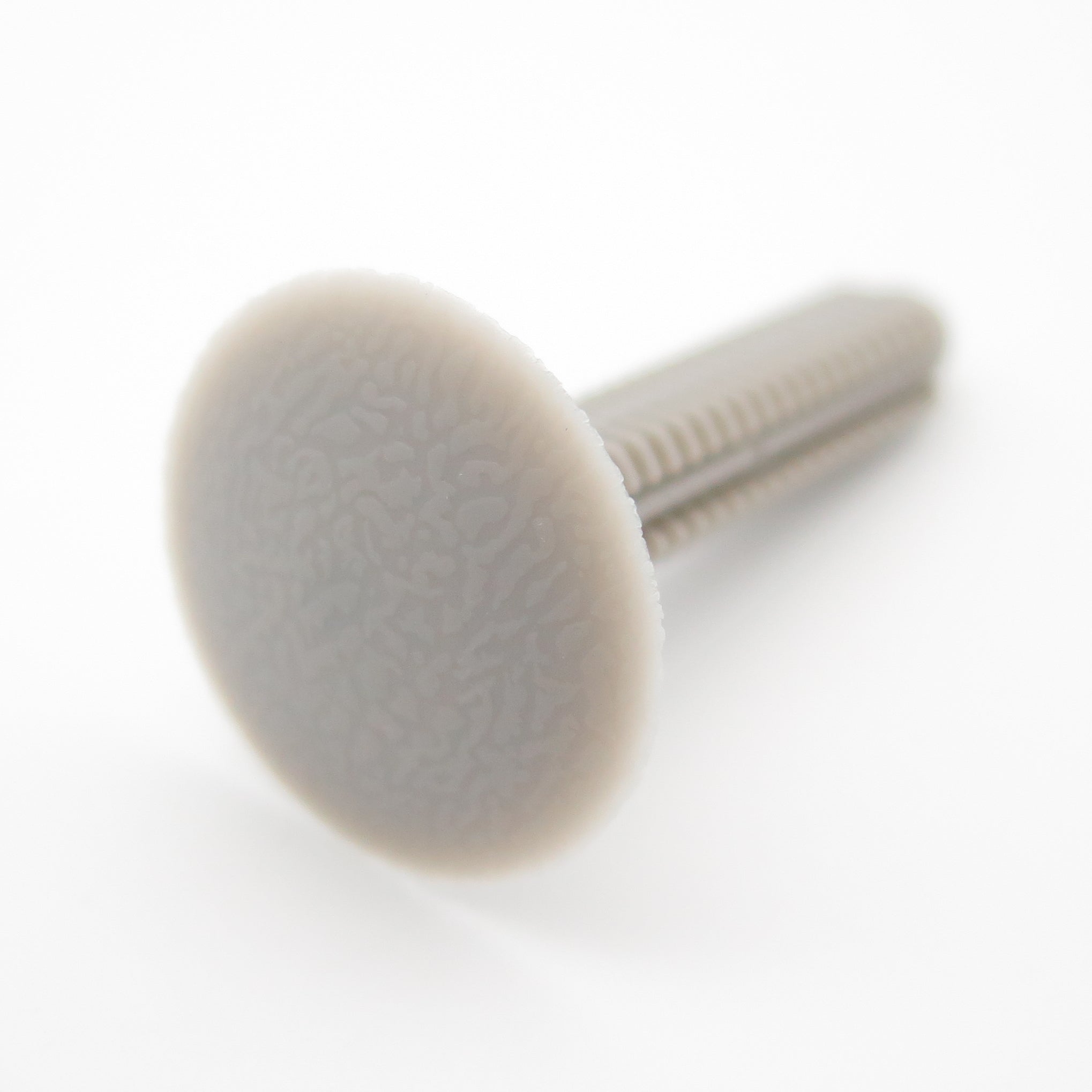 Fir Tree Trim Clip, 8mm Hole, 25mm Head, 46mm Shaft Length, Grey - image 3