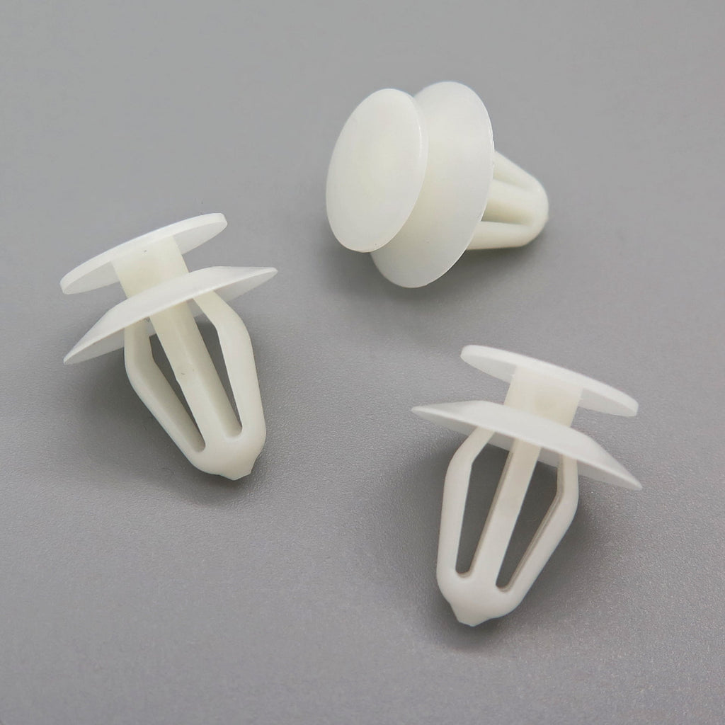 Interior Door Card Mounting Clip,  White