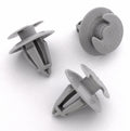 Interior Trim Panel Clip, 8mm Hole, Grey