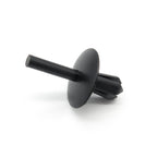 Push Fit Plastic Rivet, 5mm Hole, 16mm Collar, Black - image 3