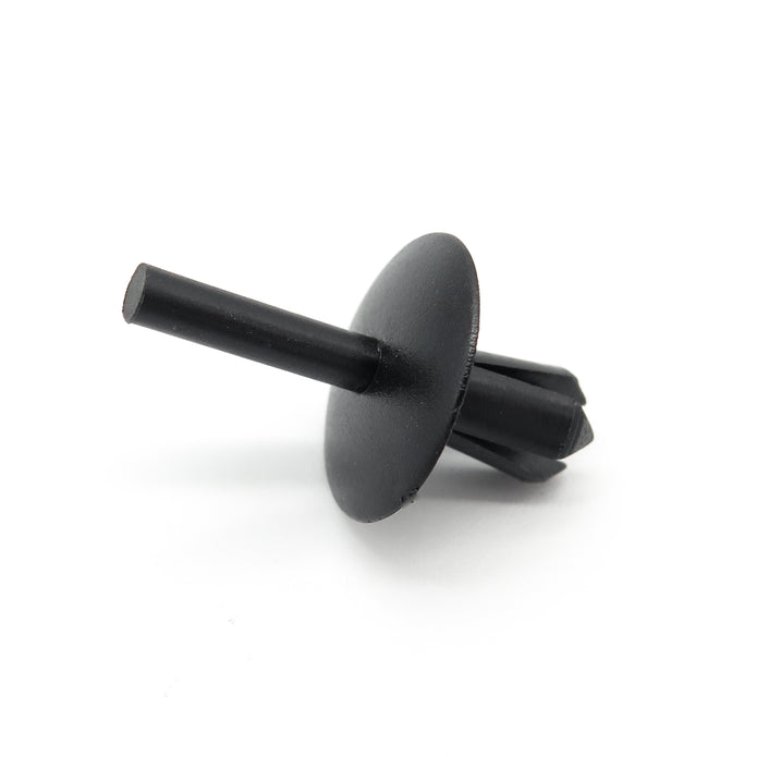 Push Fit Plastic Rivet, 5mm Hole, 16mm Collar, Black - image 3