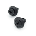 Screw Fit Plastic Rivet, 6.5mm Hole, 16mm Collar, Black - image 3