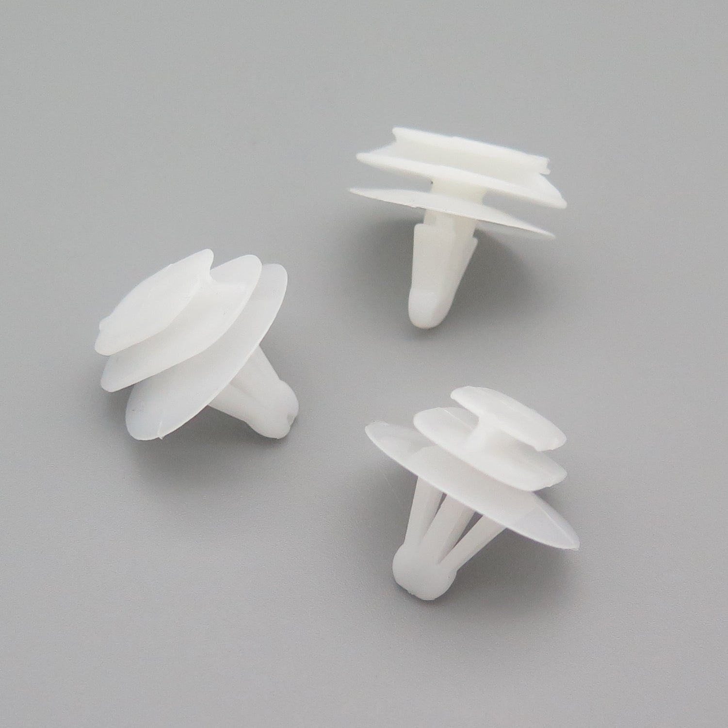 Exterior Side Moulding Clip, White