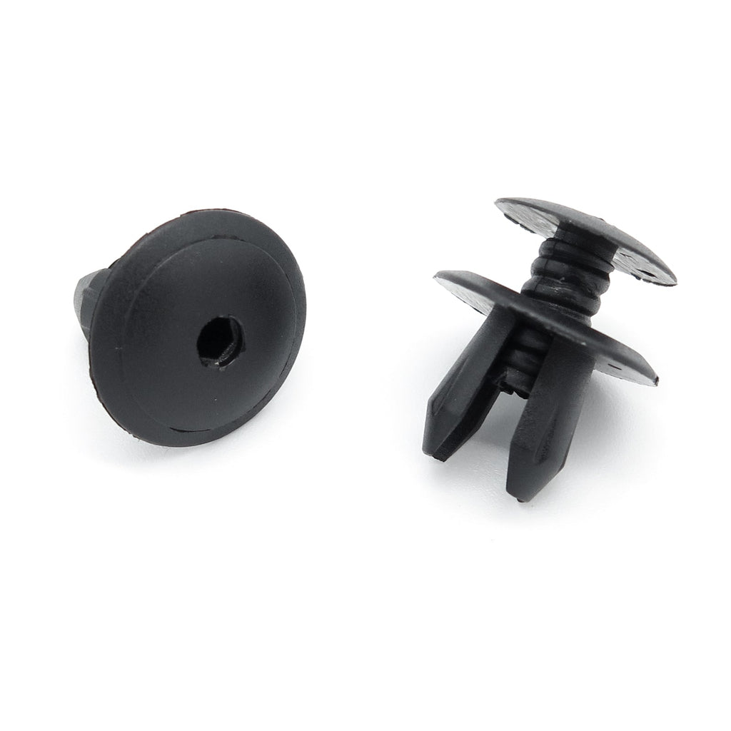 Interior Trim Panel & Lining Clip, Hex Head, Black - image 3