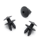 Interior Trim Panel & Lining Clip, Hex Head, Black