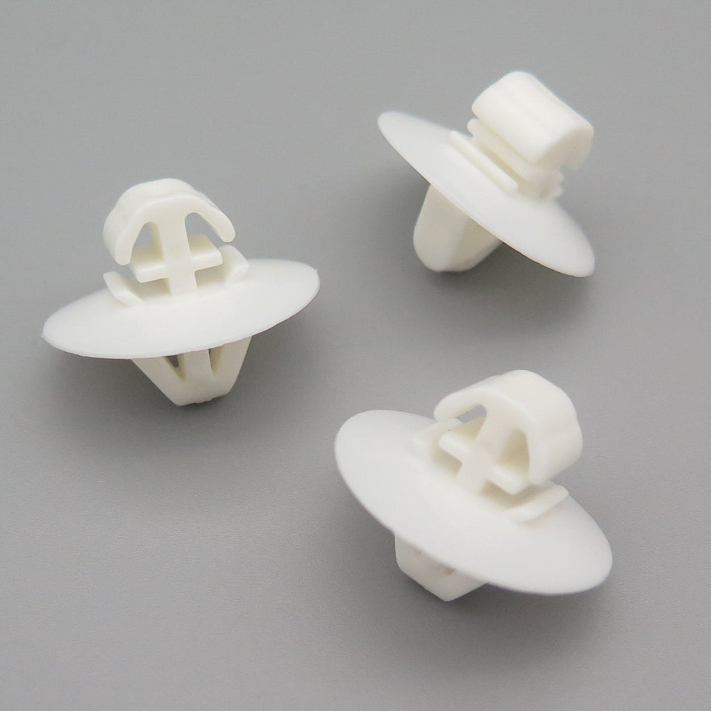 Exterior Side Moulding Clip, White
