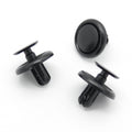 Push Fit Plastic Rivet, 7mm Hole, 20mm Collar, Black