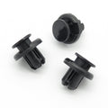Push Fit Plastic Rivet, 10mm Hole, 19mm Collar, Short Stemmed
