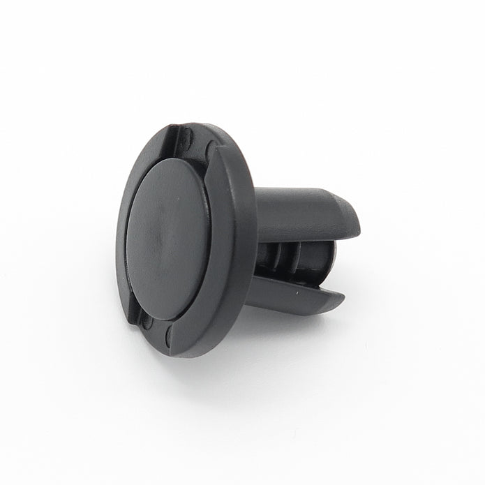 Push Fit Plastic Rivet, 10mm Hole, 20mm Collar, Black, Type - image 3