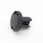 Push Fit Plastic Rivet, 10mm Hole, 20mm Collar, Black, Type - image 3