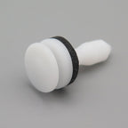 Interior Trim Panel Clip, White with Washer - image 3